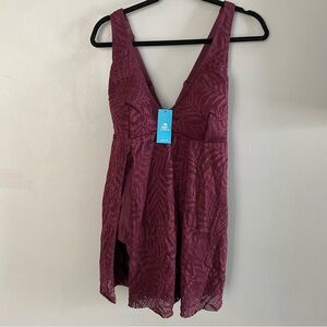 Cupshe Burgundy Swimsuit SZ 1X